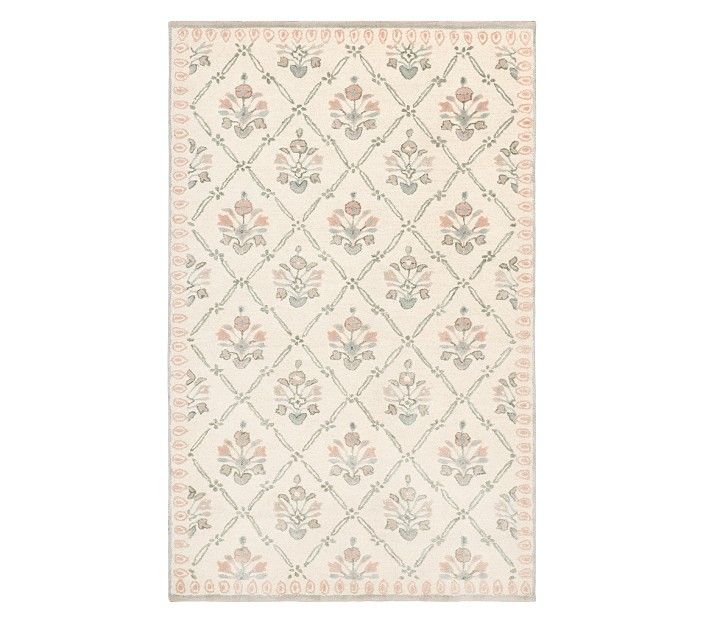 Floral Bouquet Rug | Pottery Barn Kids