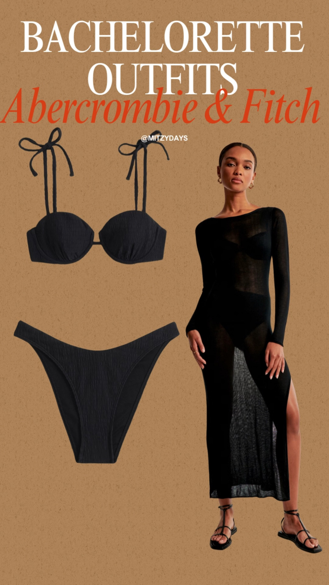 Are you ready to make a statement at the beach or a chic dinner in Tulum? Imagine your crew all dressed in stunning black attire, looking sleek and stylish. Let me help you make it happen by clicking on those links! Let's plan your perfect outfit for your next adventure! 

This is a sexy statement outfit/ swimwear for the beach or by the pool! 

Spring outfit | Beach | swimwear | vacation outfit | Abercrombie | Bathing Suit 





#LTKswim #LTKfindsunder100 #LTKSpringSale