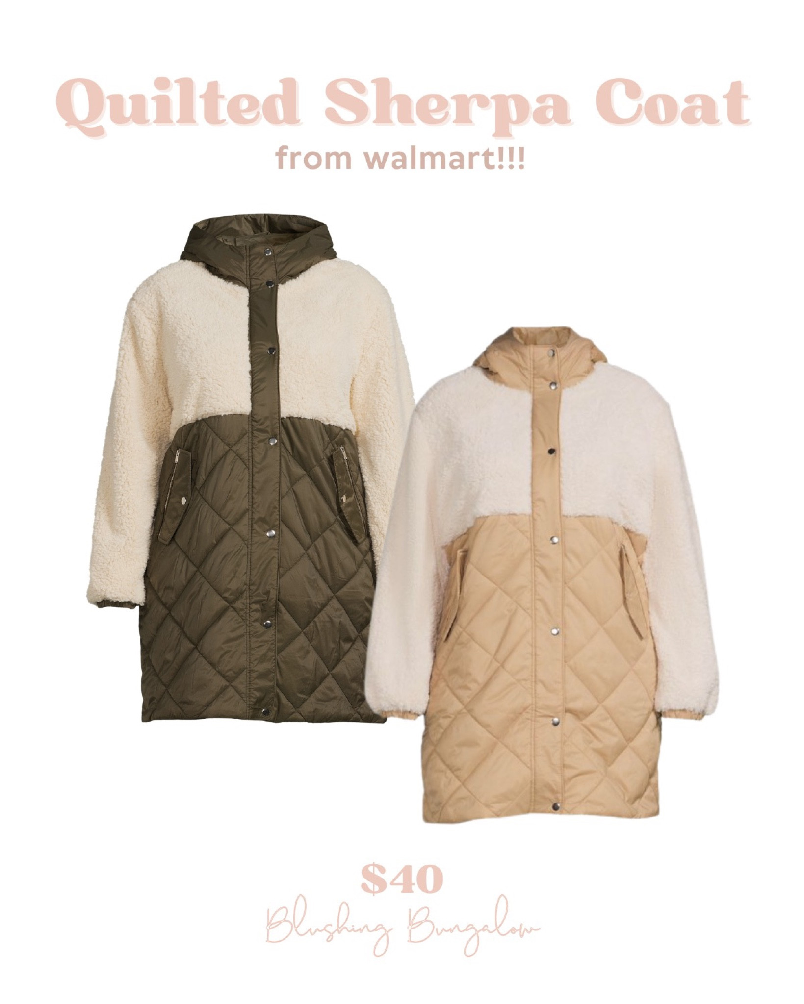 Quilted sherpa coat, Walmart, Walmart fashion, sherpa shacket, quilted shacket, winter coat, holiday outfit, New Year’s Eve. #walmartfashion #quiltedshacket #sherpashacket

#LTKHoliday #LTKSeasonal #LTKfit