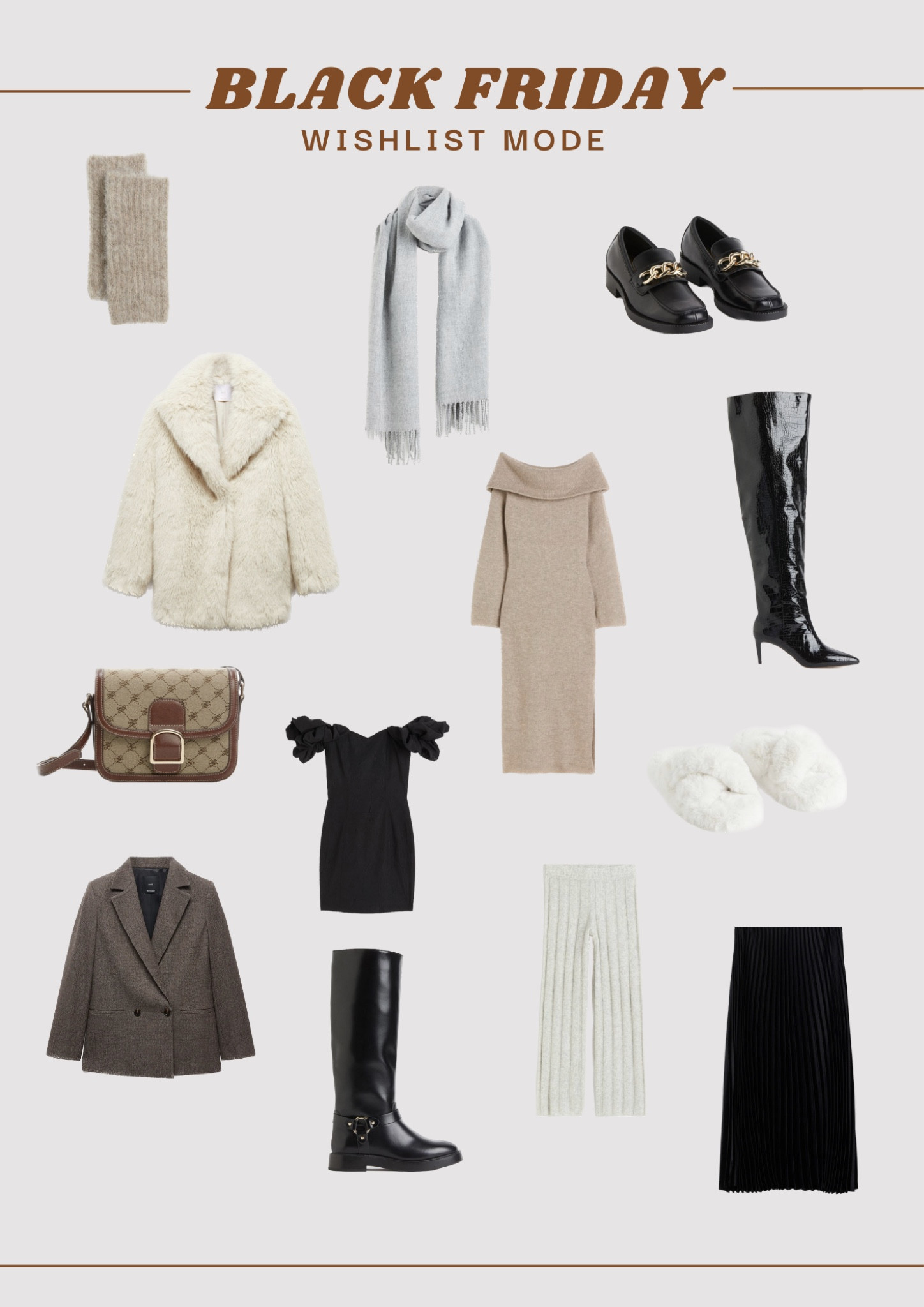 BLACK FRIDAY wishlist mode 
Sélection de pièces en promotion pour le Black Friday 

#LTKCyberSaleFR #LTKCyberWeek #LTKstyletip