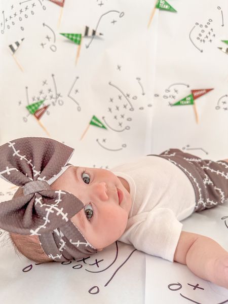Football baby photoshoot! Baby photos / baby outfits / baby girl outfits 

#LTKfit #LTKkids #LTKbaby