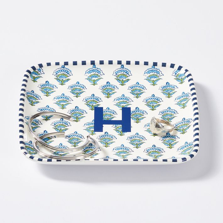 Ceramic Block Print Catchall | Mark and Graham