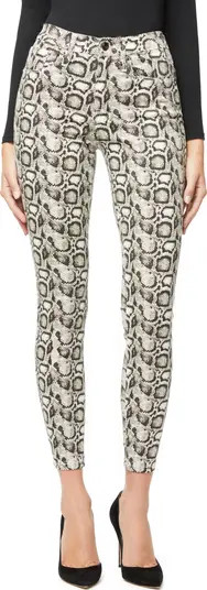 GOOD AMERICAN Good Legs Snake Print High Waist Skinny Jeans | Nordstromrack | Nordstrom Rack