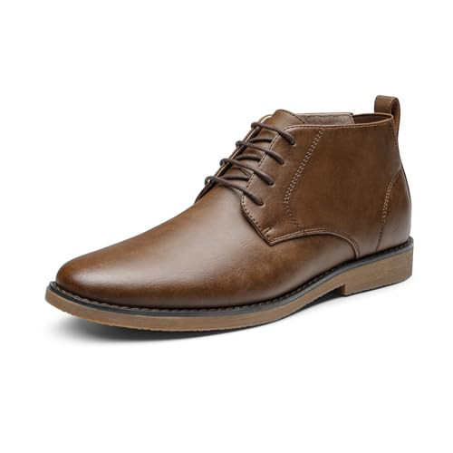 Bruno Marc Men's Chukka Boots Dress Ankle Boots,Brown,Size 14,Chukka-1 | Amazon (US)