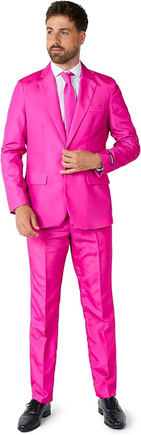 Suitmeister Halloween Suits For Men In Stylish & Creepy Prints – Full Set: Includes Jacket, Pan... | Amazon (UK)