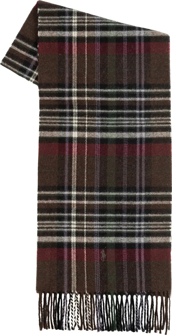 Polo Ralph Lauren Recycled Classic Plaid Scarf | Nordstrom | Nordstrom