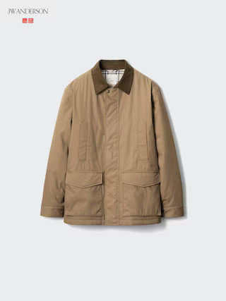Men's PUFFTECH Utility Jacket Brown 2XL UNIQLO US | UNIQLO (US)
