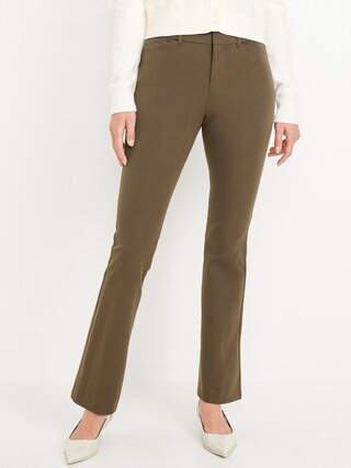 High-Waisted Pixie Flare Pants | Old Navy (US)