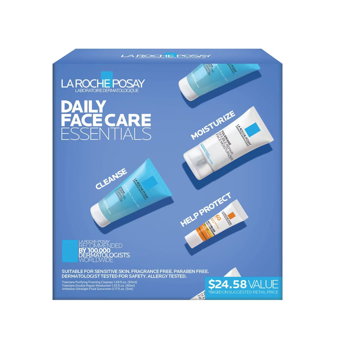 La Roche Posay Daily Facial Essentials Gift Set - 3pc | Target