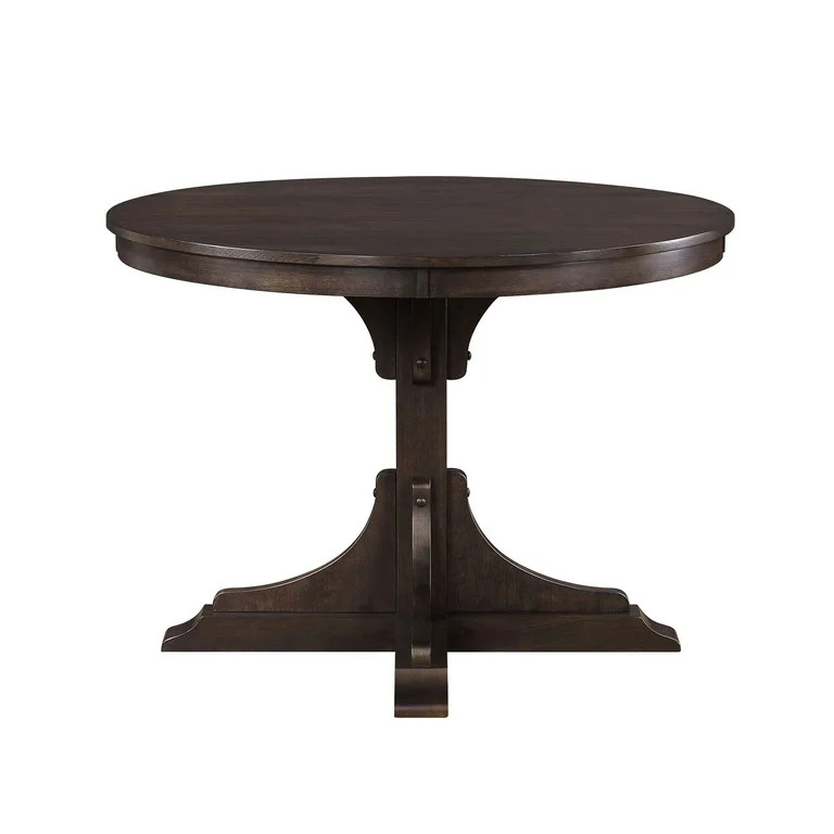 Better Homes & Gardens Canton Round Dining Table, Tobacco Oak | Walmart (US)
