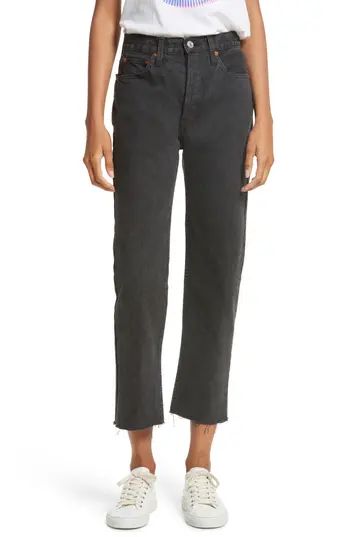 Women's Re/done Originals High Waist Stove Pipe Jeans | Nordstrom