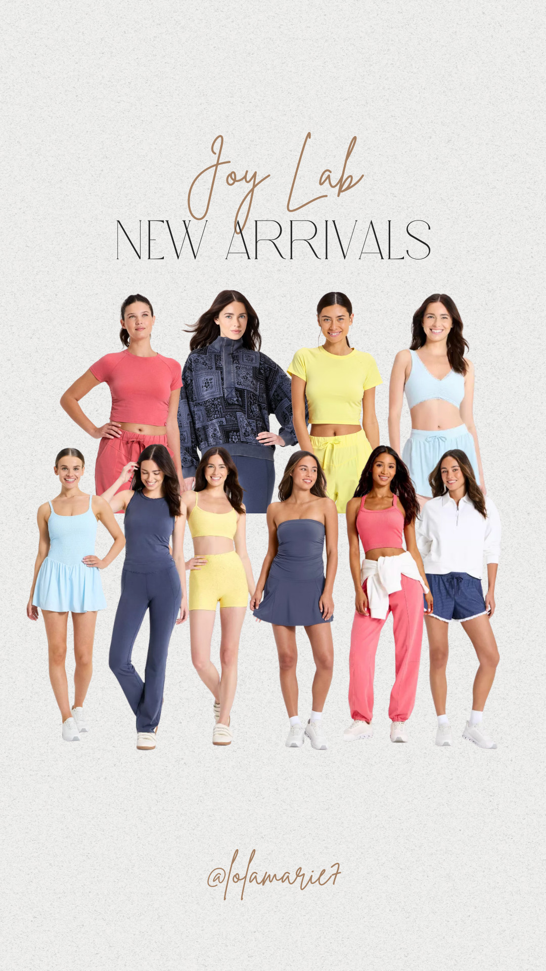Joy Lab New Arrivals 

#target #joylab #athleisure #newarrivals #workoutsets 

 #LTKootd #LTKfitnessgoals #LTKTravel