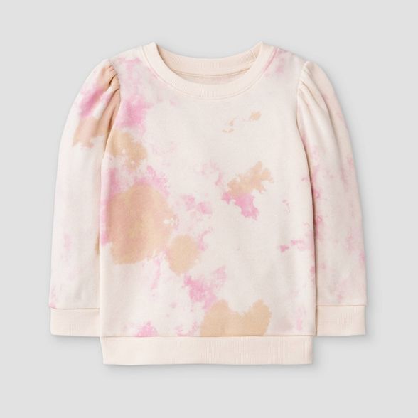 Grayson Mini Toddler Girls' Tie-Dye Pullover Sweatshirt | Target