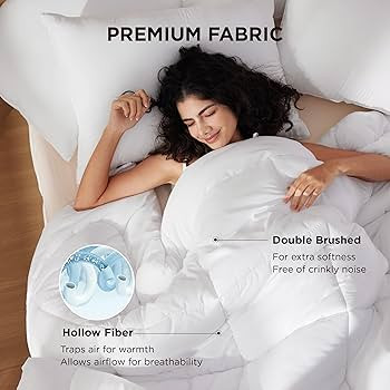 Bedsure Comforter Duvet Insert - Quilted Comforters King Size, All Season Duvet, GentleSoft Down ... | Amazon (US)