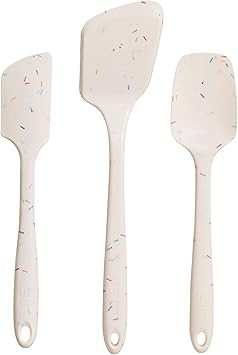 GIR: Get It Right Silicone 3 Piece Utensil Set - Non-Stick Heat Resistant Kitchen Cooking and Ser... | Amazon (US)