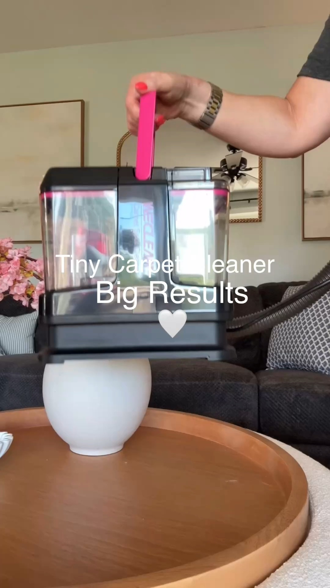 This little spot cleaner has become one of those things I’m SO glad I have! 🙌 Perfect for tackling everyday messes on carpet, rugs, upholstery, and those random spills that always seem to happen. I love how easy it is to grab for a quick cleanup without pulling out a full-size carpet cleaner. ✨

Linked it here! 🛍️

#SpotCleaner #CleaningFinds #HomeCleaning #CleaningMustHaves #LTKHome #LTKFinds