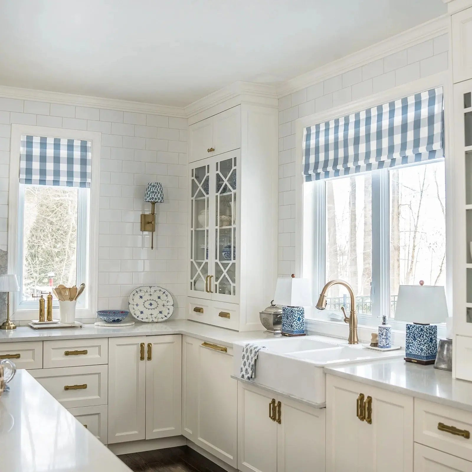 Celia Patterned Roman Shade Cordless | TWOPAGES