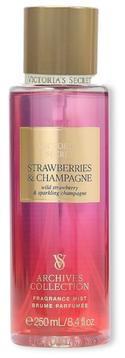 VICTORIA’S SECRET STRAWBERRIES & CHAMPAGNE ARCHIVES COLLECTION BODY MIST 8.4 oz | eBay US