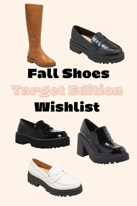 My Fall shoes wishlist from Target

#LTKshoecrush #LTKSeasonal #LTKunder50