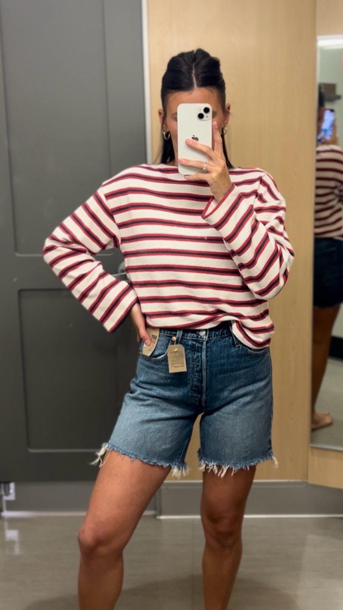 Target- Levi’s Mid Thigh 501 shorts. The perfect mom shorts for this spring and summer!

#LTKootd #LTKmomlife #LTKSaleAlert