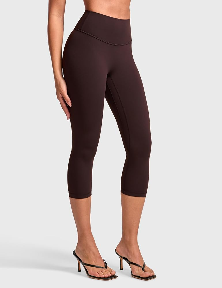 INGIA No Front Seam Scrunch Capri Leggings 16'' / 19'' | Amazon (US)