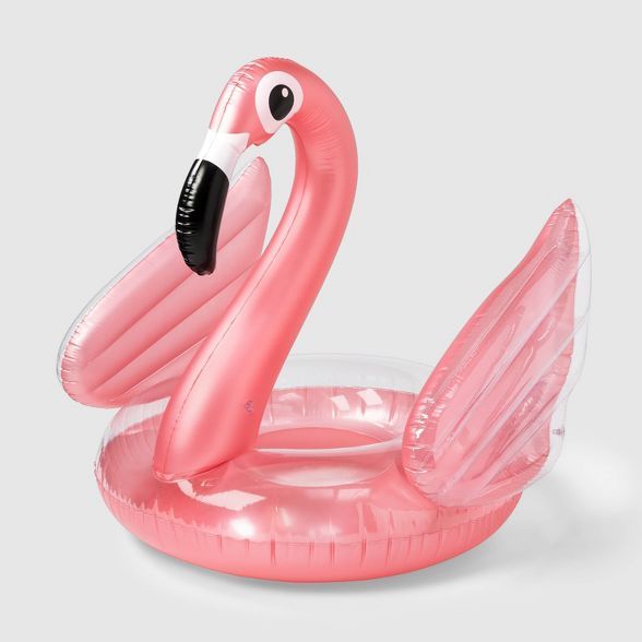 Flamingo Pool Float Bright Pink - Sun Squad™ | Target