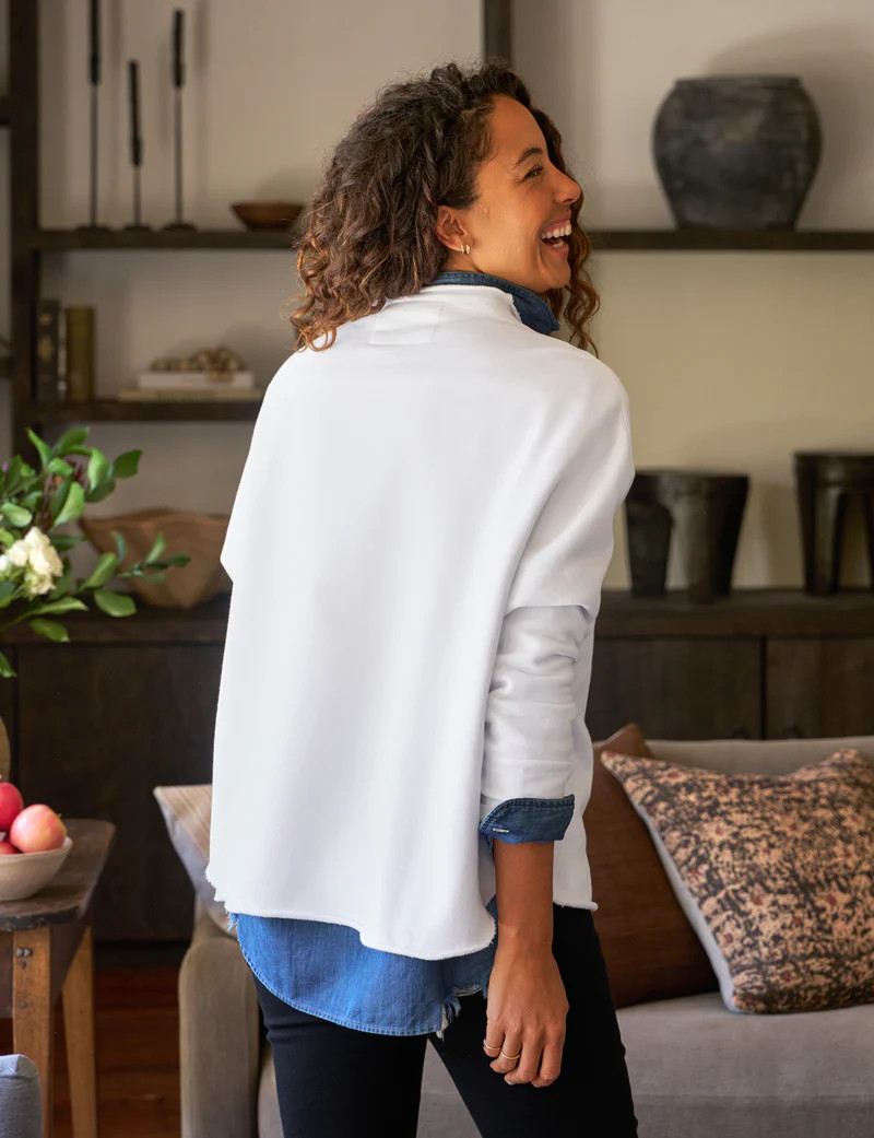 EFFIE White, Triple Fleece | Frank & Eileen