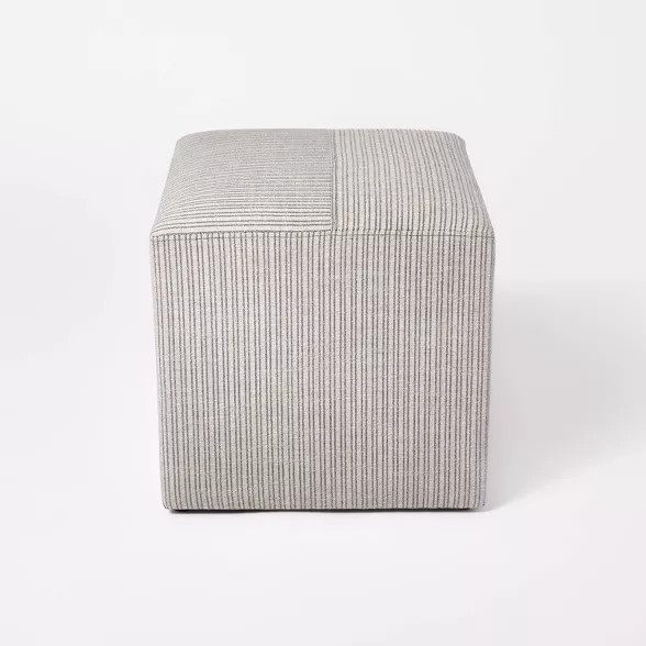 Lynwood Square Upholstered Cube - Threshold™ designed with Studio McGee | Target