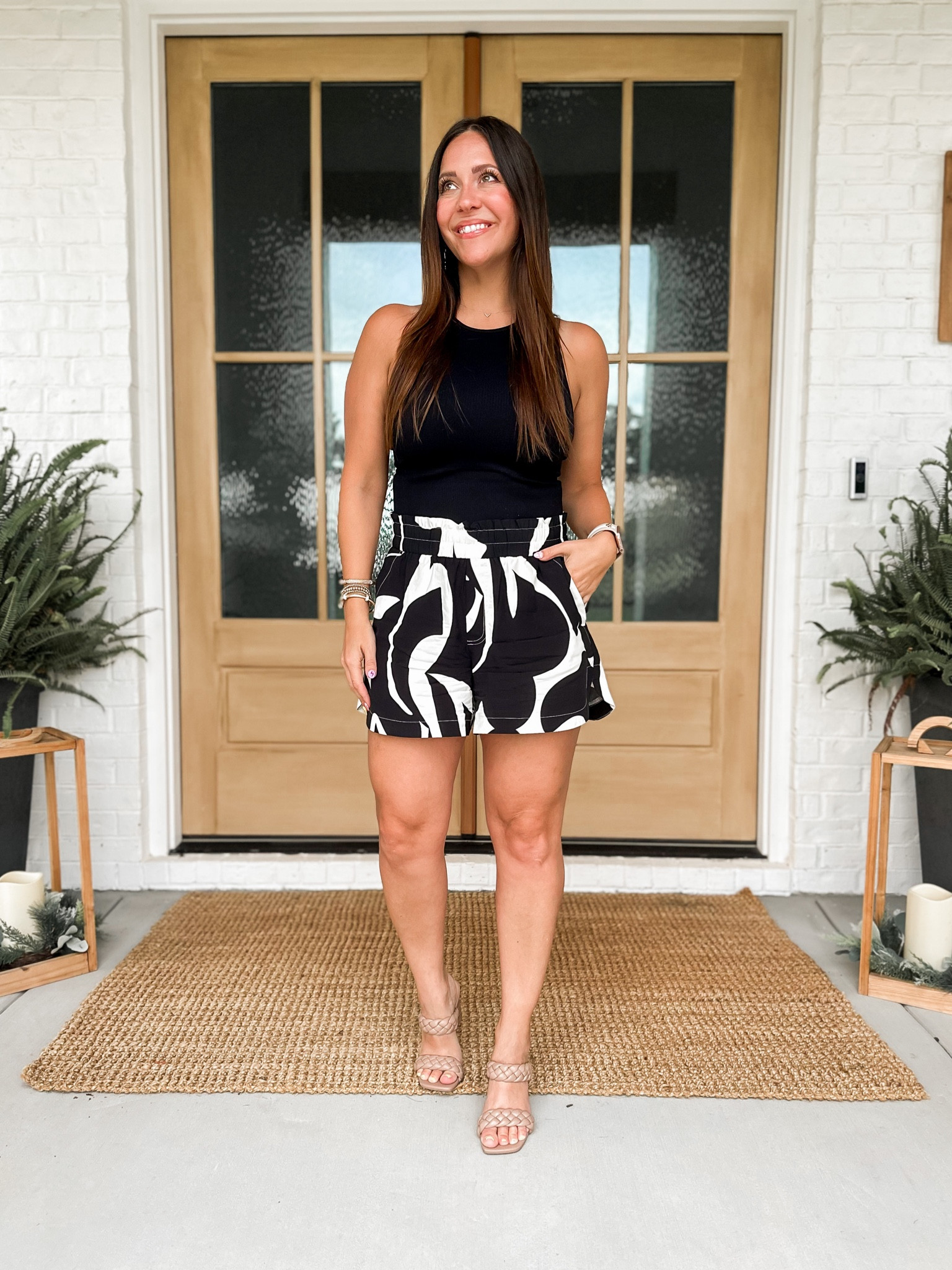 Tank - tts and hold you in so good! 
Shorts - tts. Limited sizing so I linked a few similar  

#LTKunder50