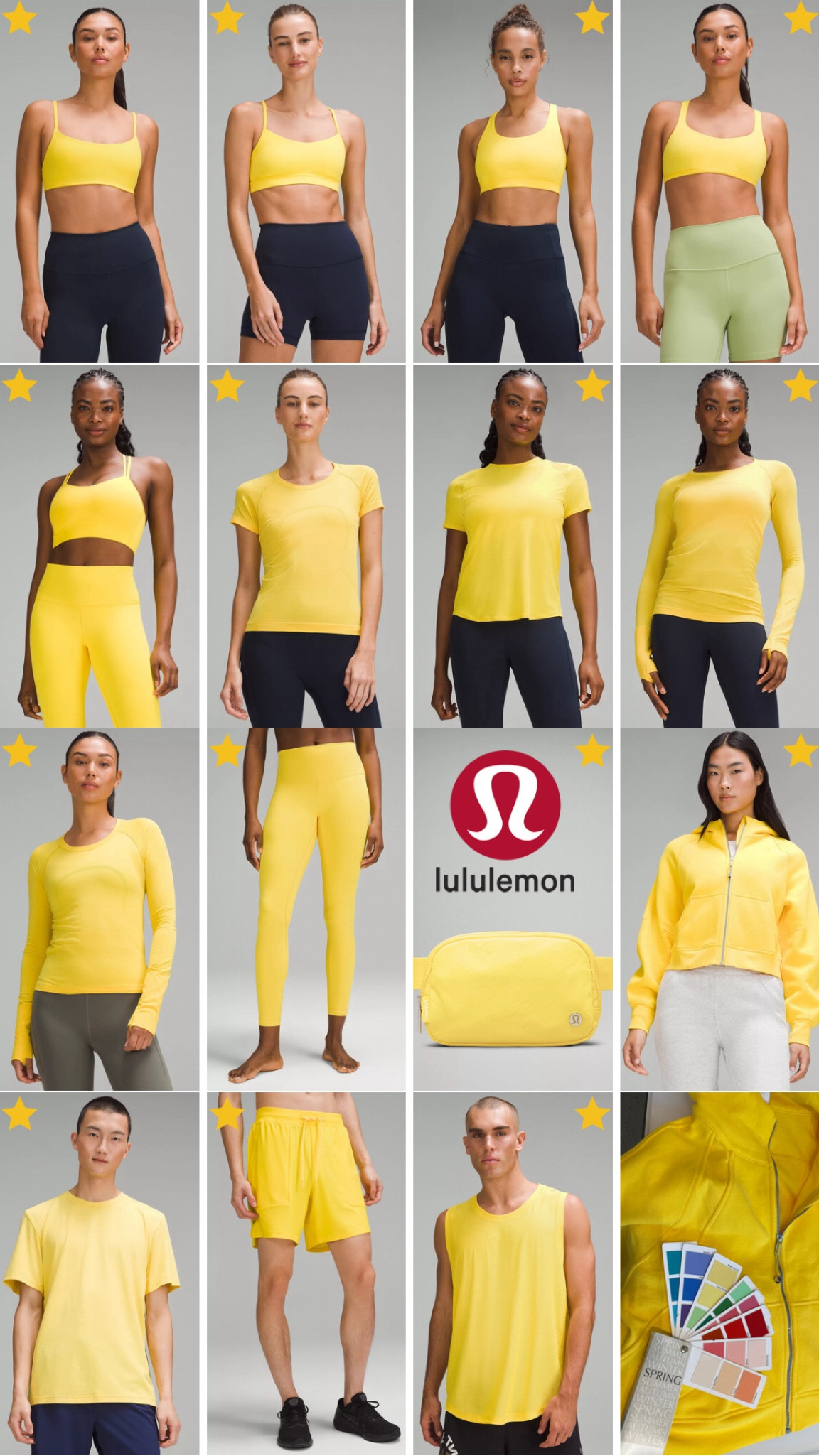 Utility Yellow at Lululemon is verified Spring (brighter than Canary) #hocspring #hoccanaryyellow
⭐️ = Verified Color