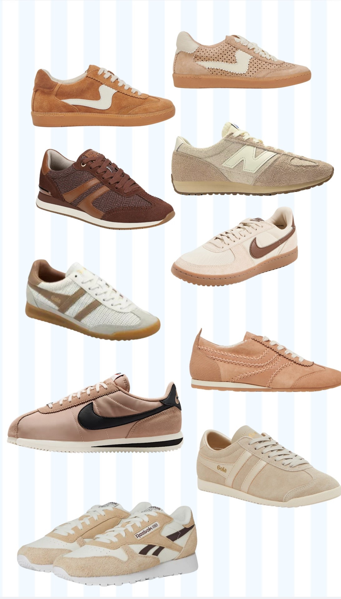 Brown sneakers are the perfect fall shoe  

#LTKStyleTip #LTKShoeCrush #LTKSeasonal