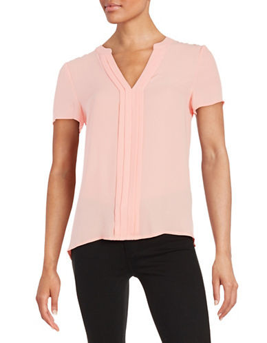 IVANKA TRUMP Split-Neck Top | Lord & Taylor