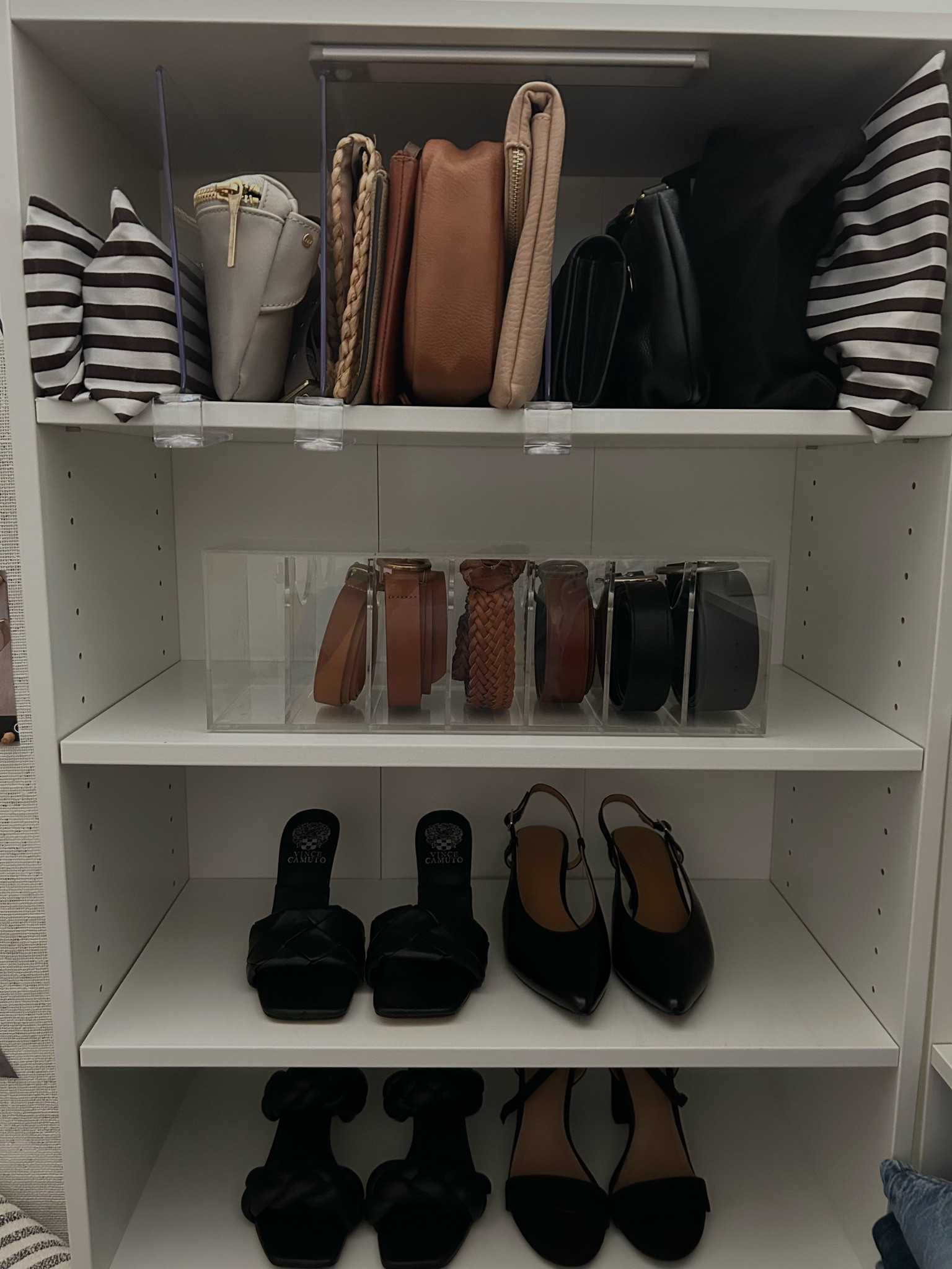 Both acrylic dividers and belt organizer are from Amazon! 

#LTKSpringSale #LTKSaleAlert #LTKHome