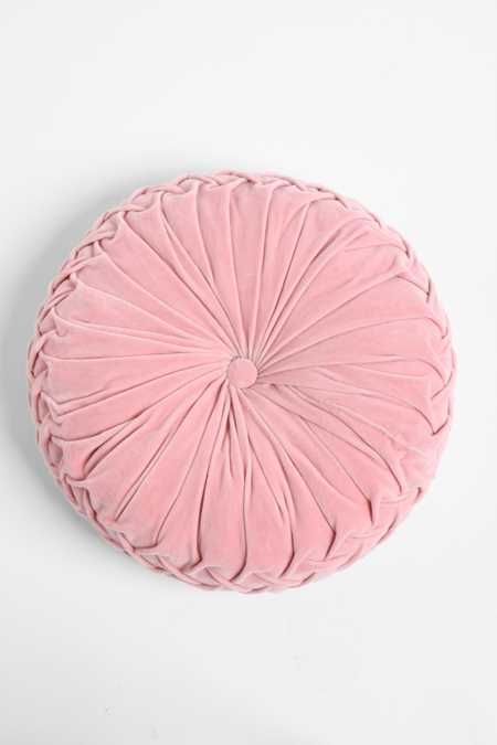 Round Pintuck Pillow | Urban Outfitters US