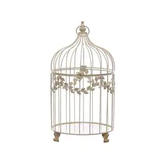 18" White Metal Tabletop Birdcage by Ashland® | Michaels Stores