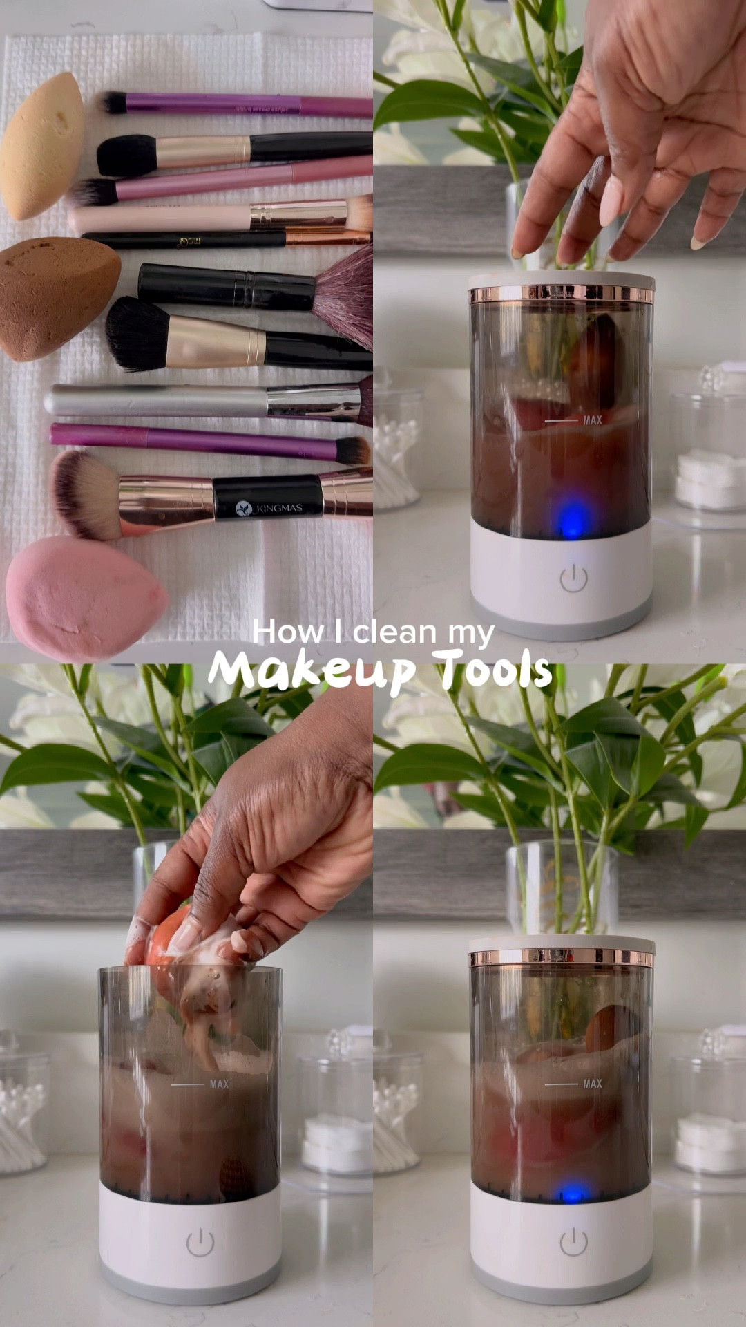 Electric Makeup Cleaner 

#LTKFindsUnder50 #LTKTravel #LTKBeauty