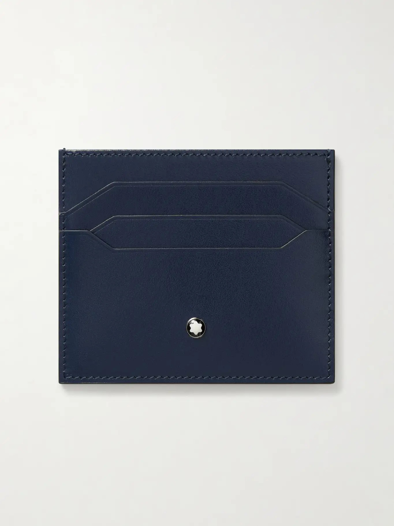 Meisterstück Leather Cardholder - blue - One Size | Mr Porter (US & CA)