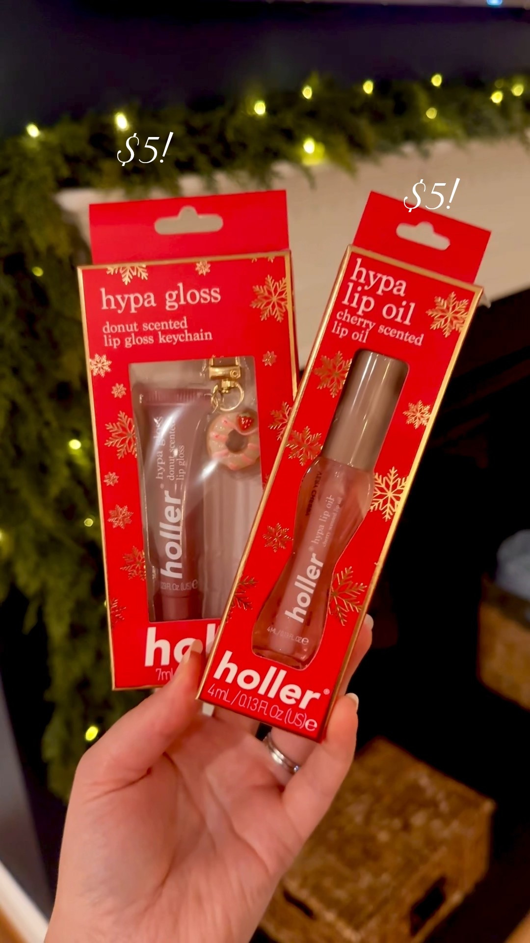 These are selling out fast!  If you see them in person, grab them up! 🎁 
🎄 Holiday gifting under $5 is officially too cute this year. Holler & Glow has the Hypa Gloss donut-scented lip gloss keychain (yes, a gloss and an adorable donut keychain!) plus the Hypa Lip Oil in a sweet cherry scent. Both come in fun, festive packaging and make perfect stocking stuffers, gifts for girls, gifts for teens, teacher gifts, brr basket stuffers, friend gifts or little treats for yourself.

✨ Female-founded, cruelty-free, paraben-free and only $5 each! ✨ 

#giftideas #stockingstuffers #under5 #holidayfinds #beautygifts #ltkbeauty #festivefinds 

#LTKGiftGuide #LTKSaleAlert #LTKCyberWeek