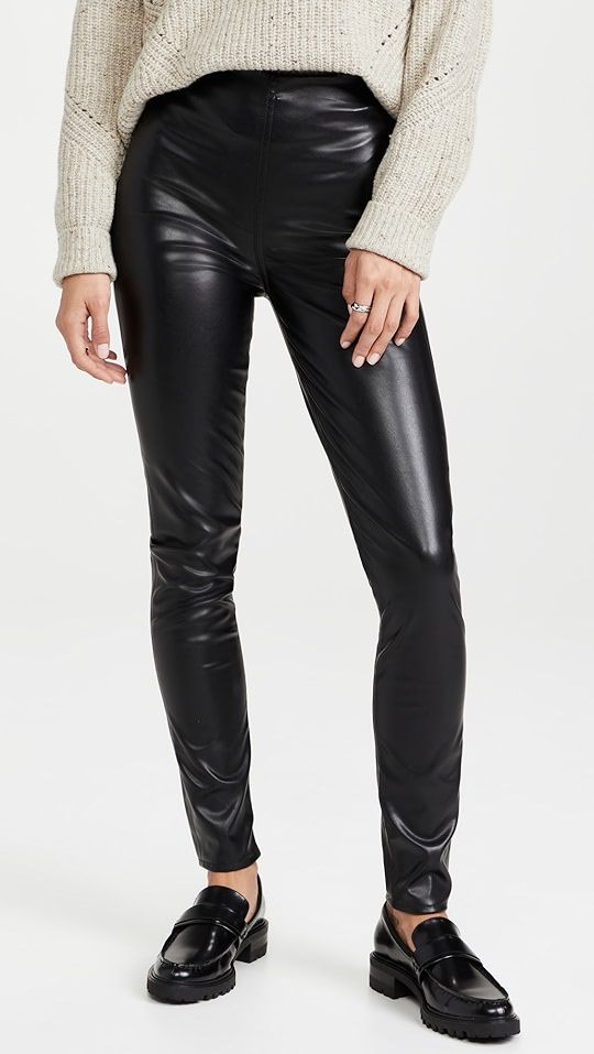 Rag & Bone Nina Faux Leather Pull On Skinny Jeans | SHOPBOP | Shopbop