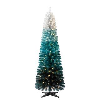 6ft. Pre-Lit Alexa Ombre Fir Artificial Christmas Tree, Warm White LED Lights by Ashland® | Michaels Stores