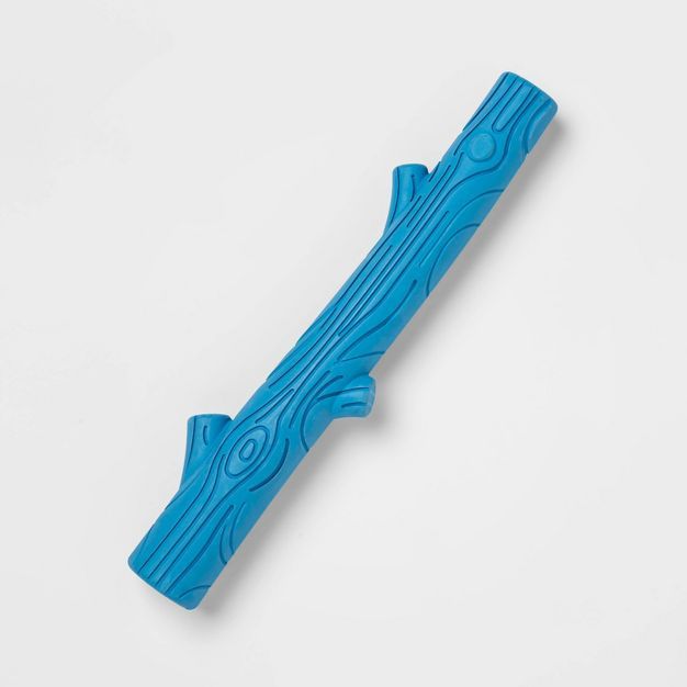 Long Rubber Stick with Crinkles Dog Toy - Blue - Boots & Barkley™ | Target