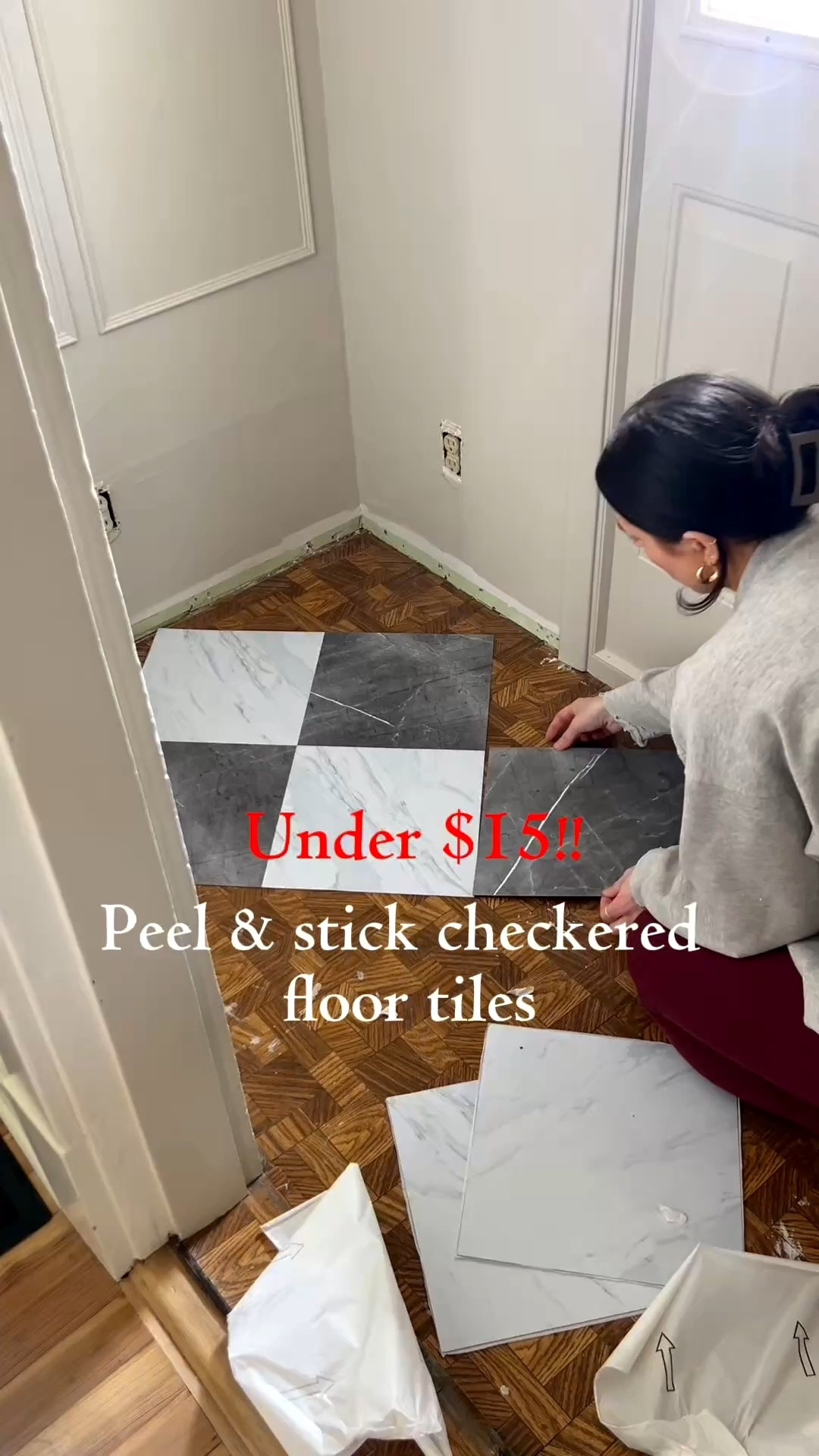 These checkered tiles are so easy to work with! They instantly elevate a space! Amazon home, Amazon prime day

#LTKHome #LTKSaleAlert