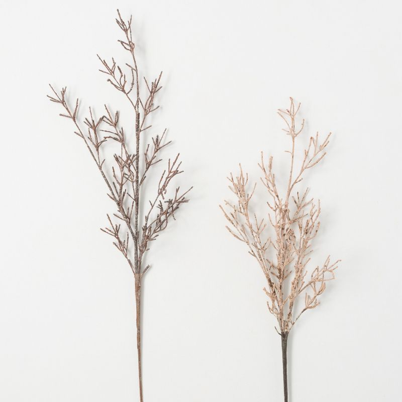 Sullivans Artificial Dried Decorative Branch Set of 2, 36"H Brown | Target