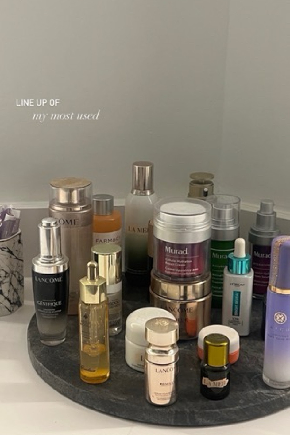 Lineup of my most used 