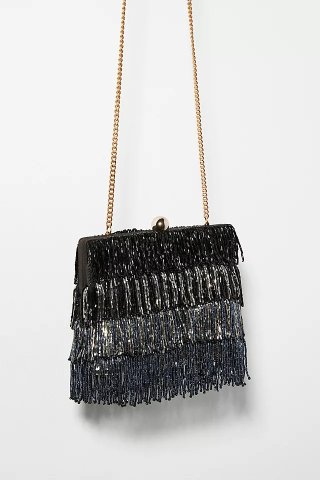 By Anthropologie Fringe Element Clutch | Anthropologie (US)