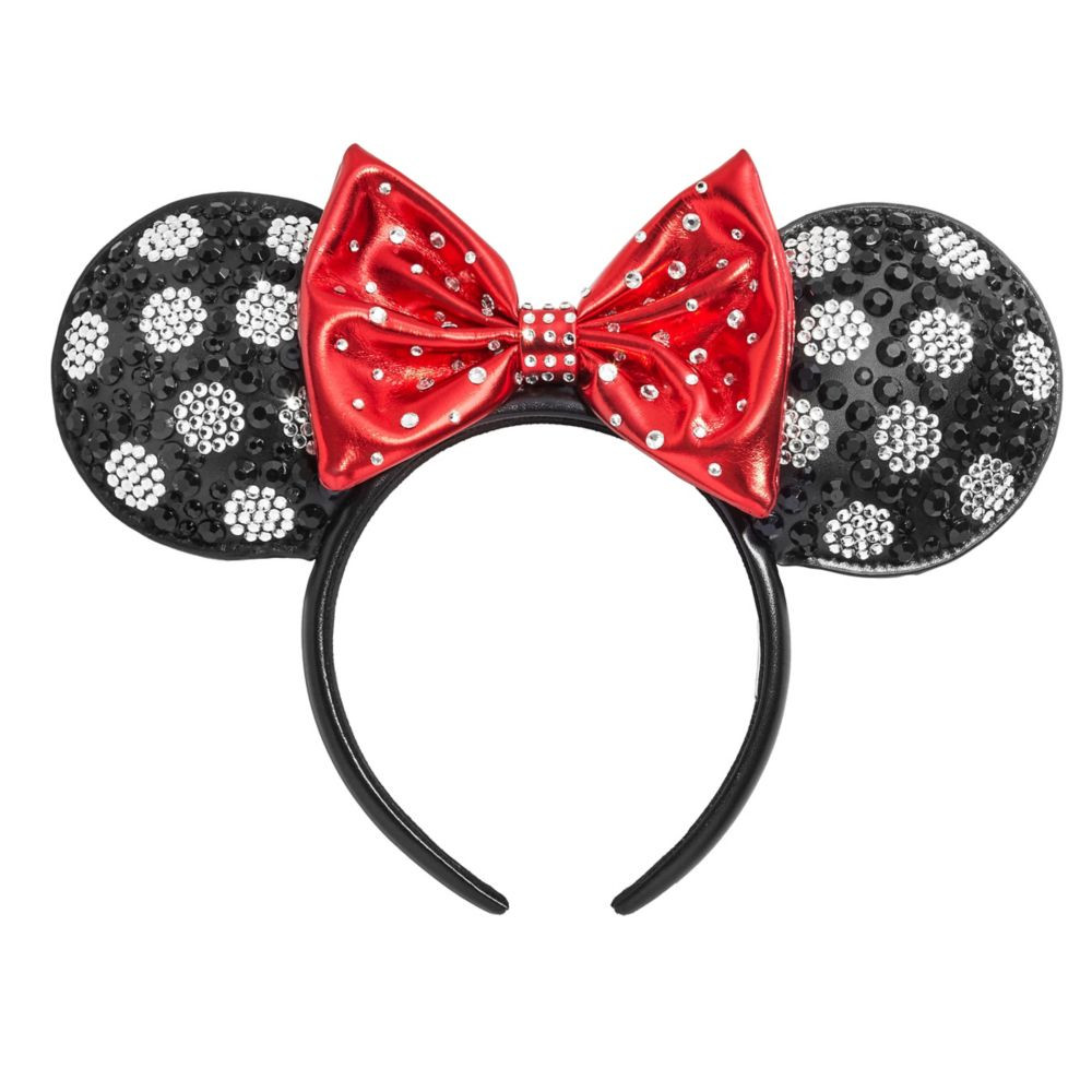 Minnie Mouse Gem-Studded Ear Headband for Adults by BaubleBar | Disney Store