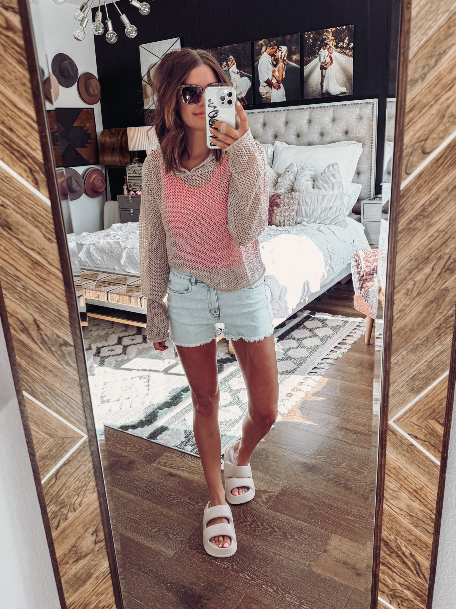 my favorite pink lily swim styles! sized up in this hoodie coverup, size up if in between. shorts are true to size. AMBER20 for 20% off 

#LTKswim #LTKfindsunder50 #LTKSeasonal