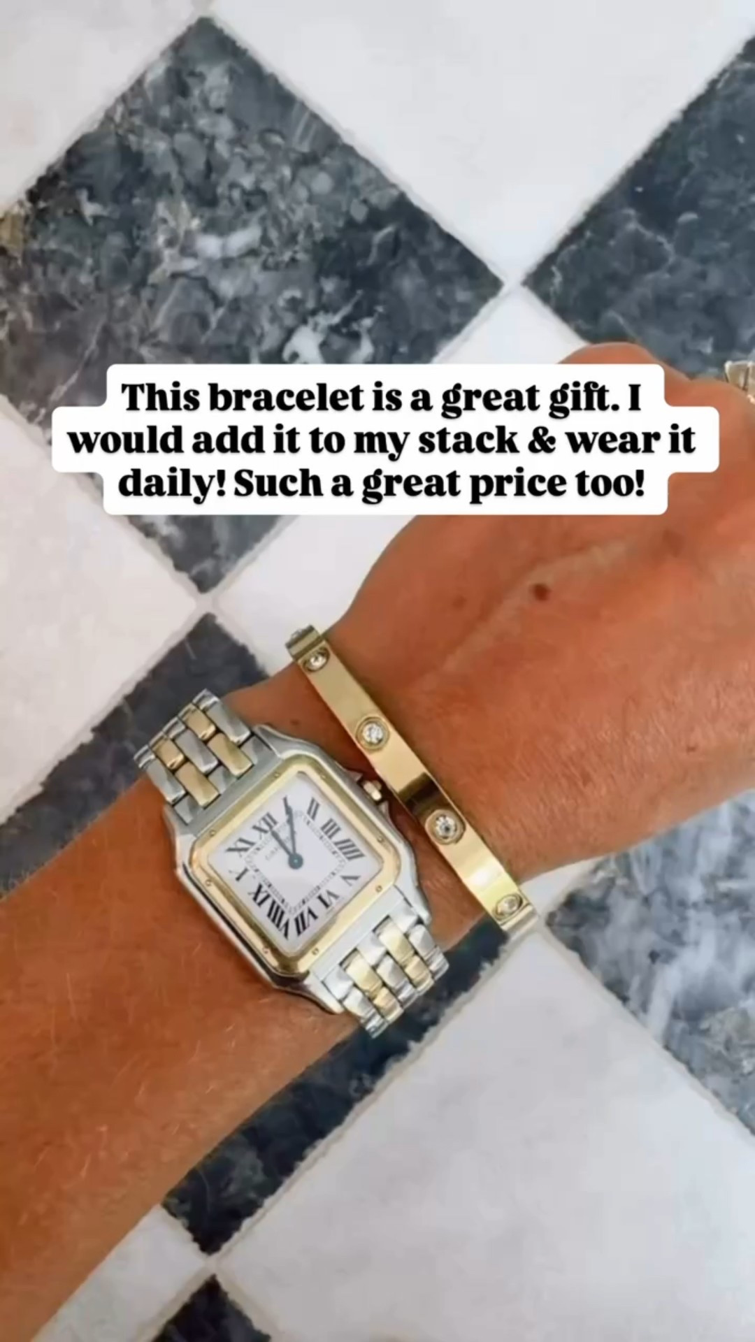 Another great gift idea for her! This gold bracelet is currently on sale! I wear it daily 👏🏼

Loverly Grey, Amazon find, bracelet for her

#LTKGiftGuide #LTKFindsUnder50