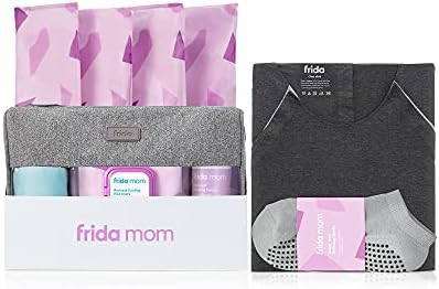 Frida Mom Hospital Packing Kit for Labor, Delivery, & Postpartum | Nursing Gown, Socks, Peri Bott... | Amazon (US)