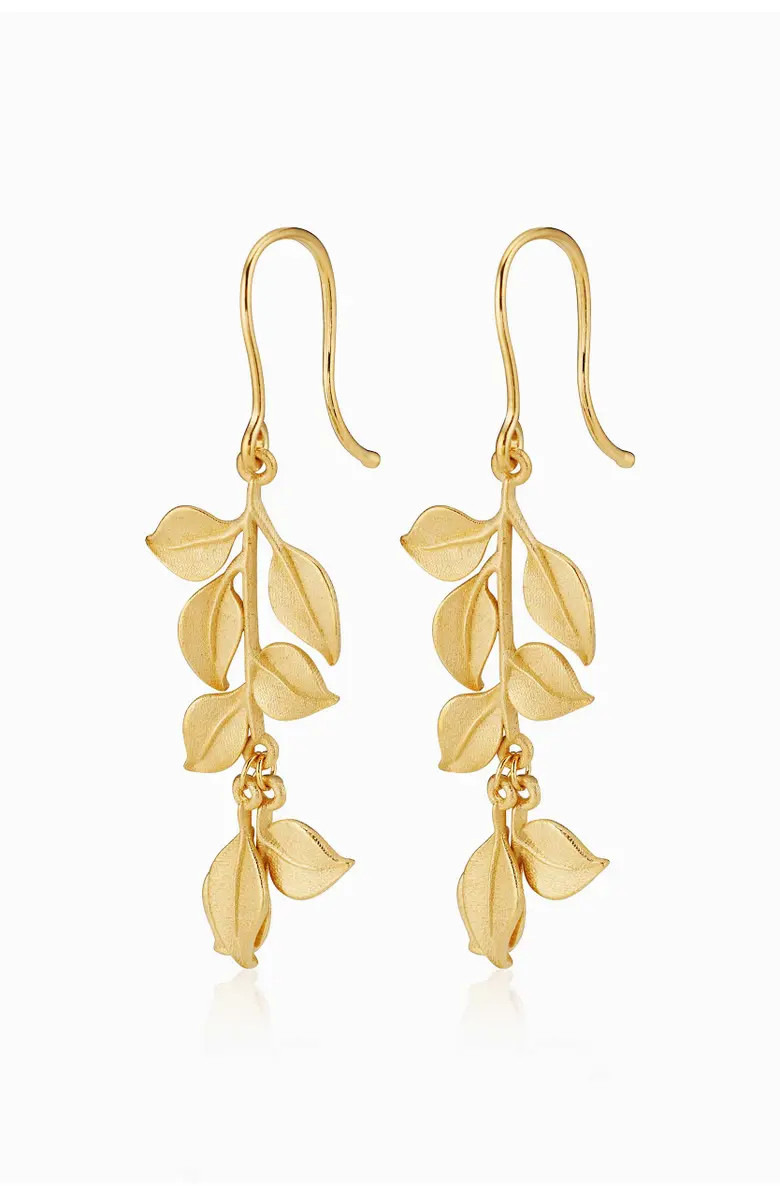 14K Yellow Gold New Beginnings Drop Earrings | Nordstrom